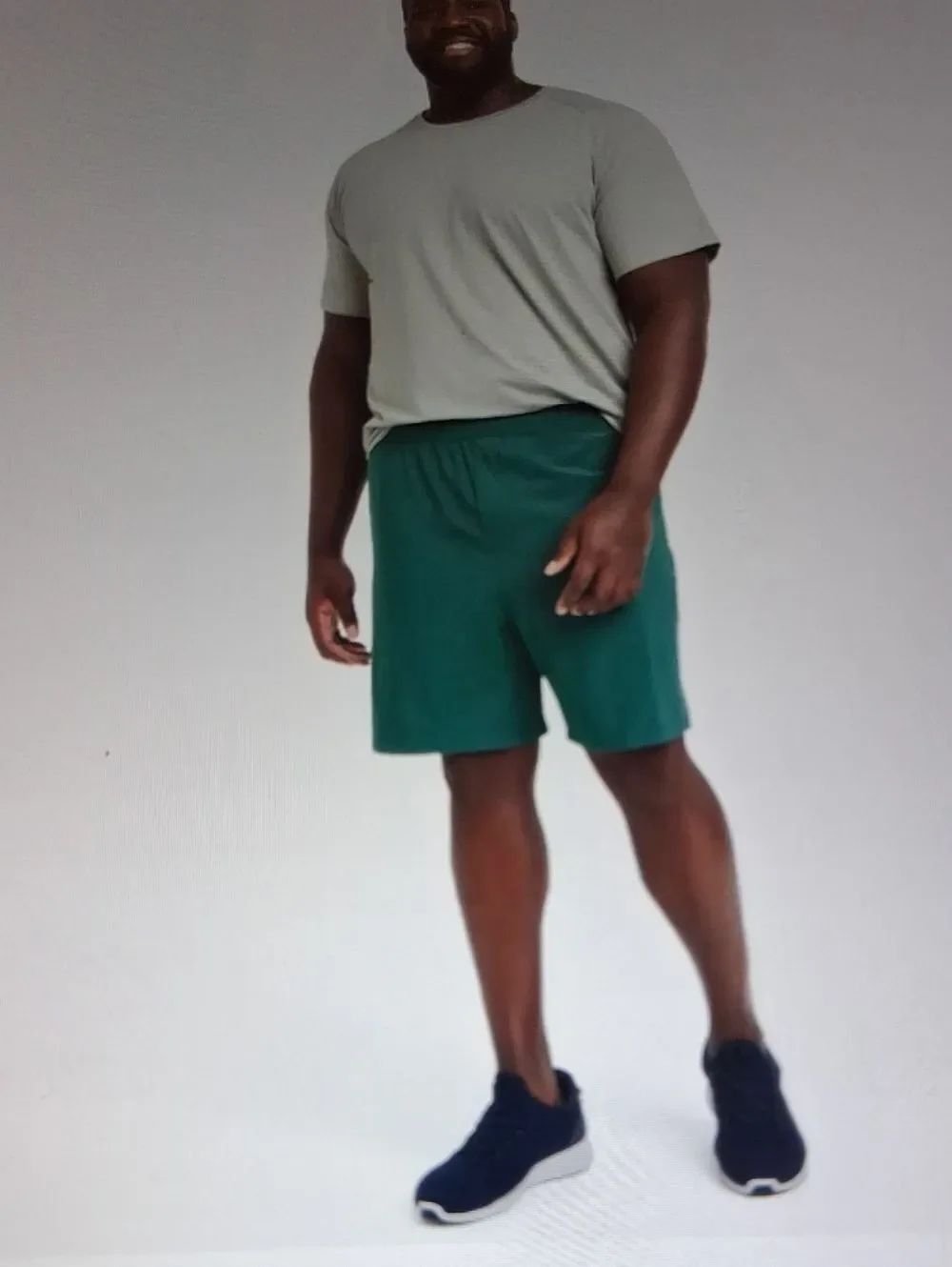 All In Motion 8" Dark Teal Mens Woven Moisture Wicking Shorts Small New With Tag